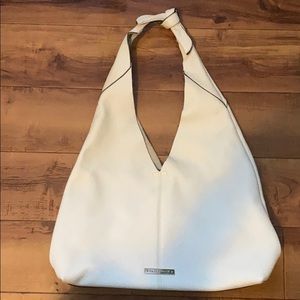 Vince Camuto Snow White Slouchy Leather Handbag